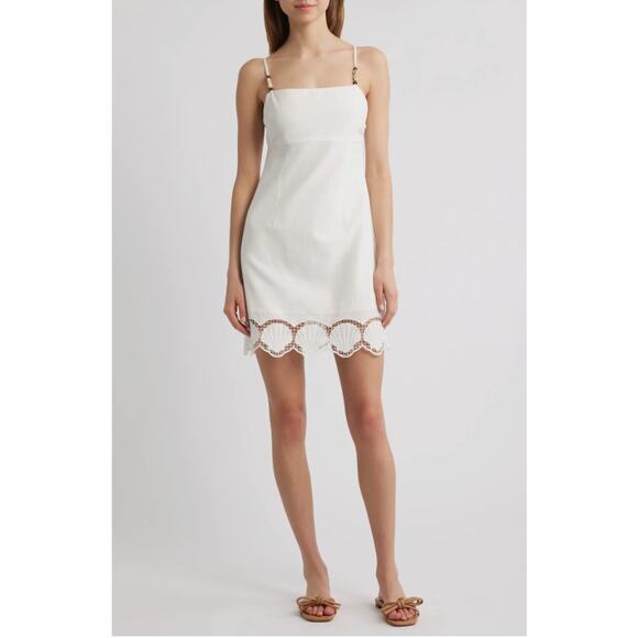 Rails Susana Dress in White. Size Small - Picture 5 of 9